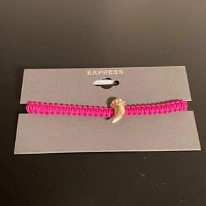 Express Fuchsia Bracelet with Gold Accent
